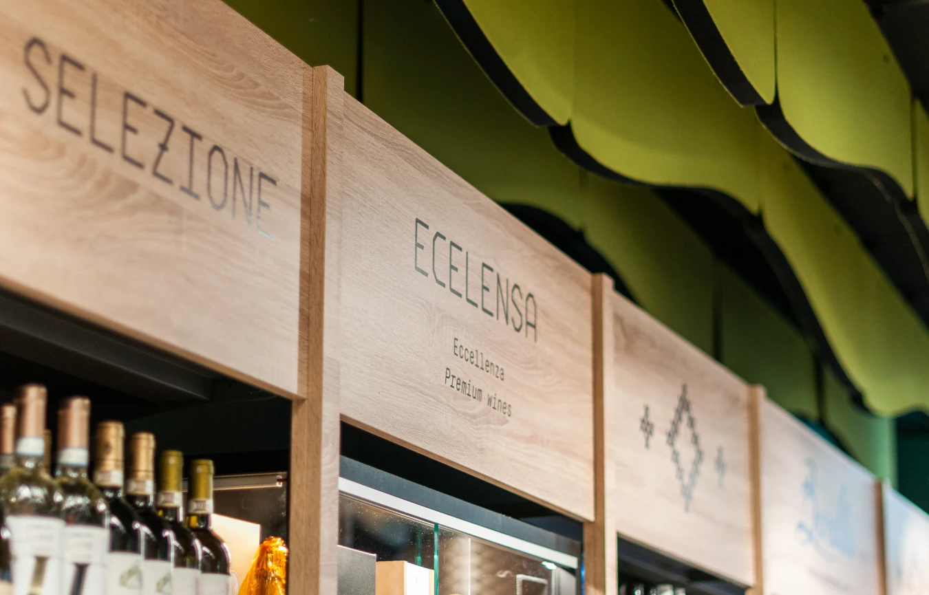 Reparto enoteca